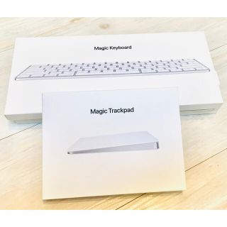 アップル(Apple)のじゅん様専用購入不可APPLEMagic Keyboar & Track pad(PC周辺機器)