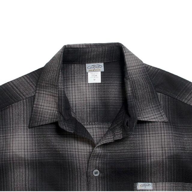 CALTOP  SHIRT CHARCOAL BLACK