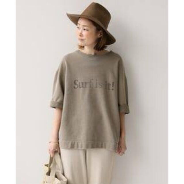 DEUXIEME CLASSE - Deuxieme Classe スウェット ロゴTシャツの DEUXIEME CLASSE - Deuxieme Classe スウェット ロゴTシャツの