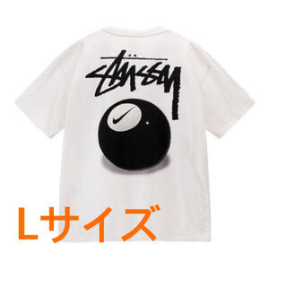 ステューシー(STUSSY)のLサイズ STUSSY & NIKE 8 BALL TEE Tシャツ(Tシャツ/カットソー(半袖/袖なし))