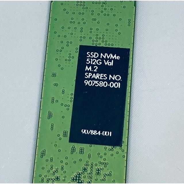SAMSUNG NVMe PCIe M.2 SSD PM981 512GB 6