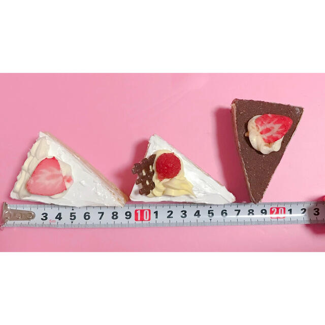 食品サンプル ケーキセット エンタメ/ホビーのおもちゃ/ぬいぐるみ(その他)の商品写真