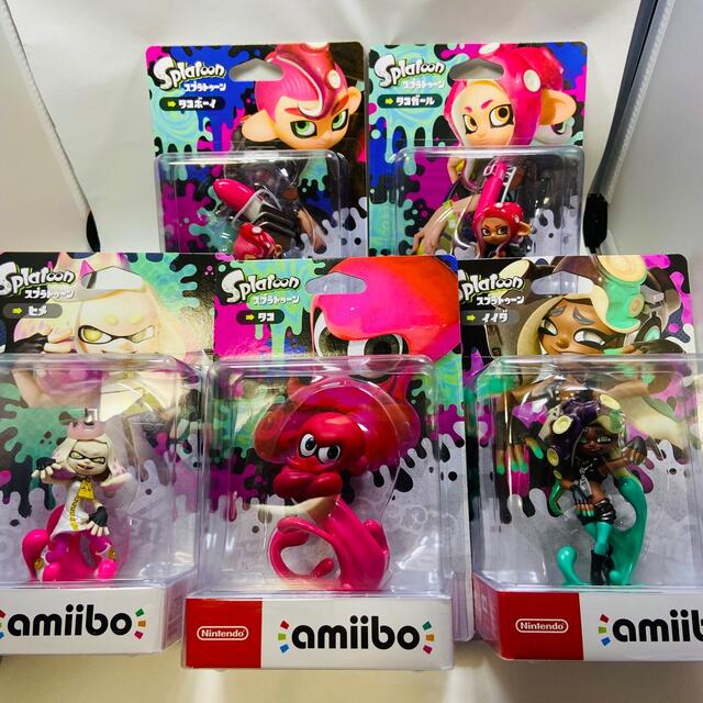 スプラトゥーン amiibo タコ タコボーイ タコガール ヒメ イイダその他