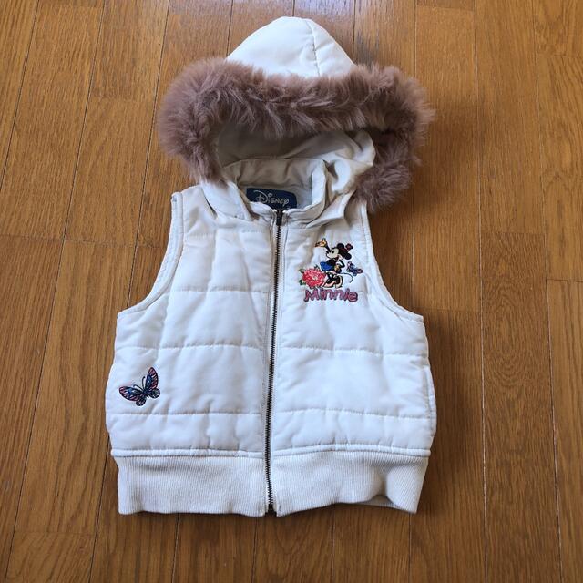 babyGAP　ダウンジャケット　ダウン75 %　ファー　真っ白