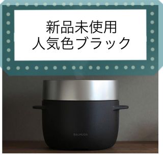 バルミューダ(BALMUDA)のバルミューダ　THE GOHAN 炊飯器　　カリオカ様専用！！(炊飯器)