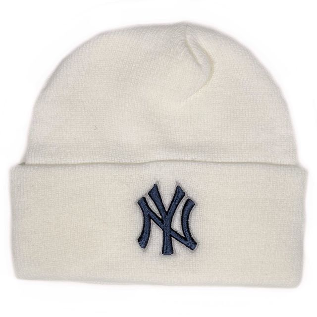 NEW ERA(ニューエラー)のニューエラ MLB ヤンキース ワッチニットキャップ メンズの帽子(ニット帽/ビーニー)の商品写真