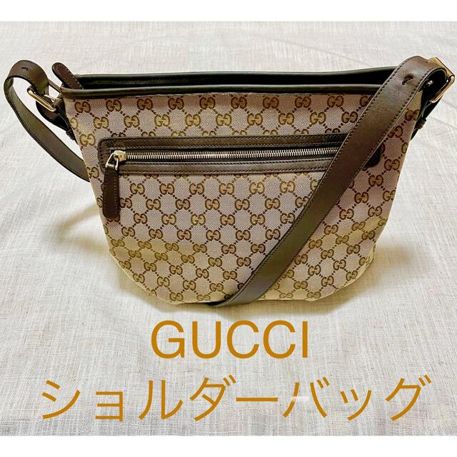 Gucci - GUCCI グッチ GGキャンバス ショルダーバッグの通販 by kann's shop｜グッチならラクマ
