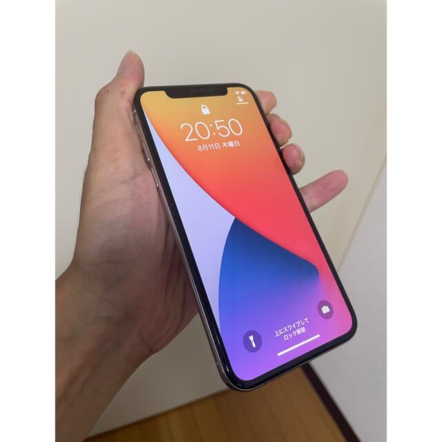 Apple iPhone X 64GB シルバー SIMフリー