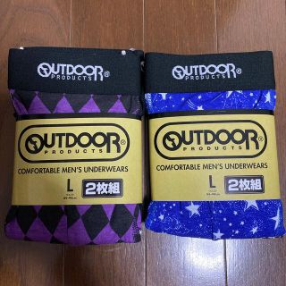 アウトドアプロダクツ(OUTDOOR PRODUCTS)のOUTDOOR　ボクサーパンツ　L 　4枚セット(ボクサーパンツ)