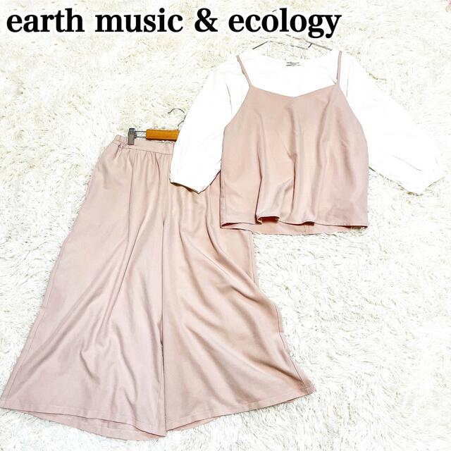 earth music & ecology - earth 3点セット アンサンブル キャミ 白