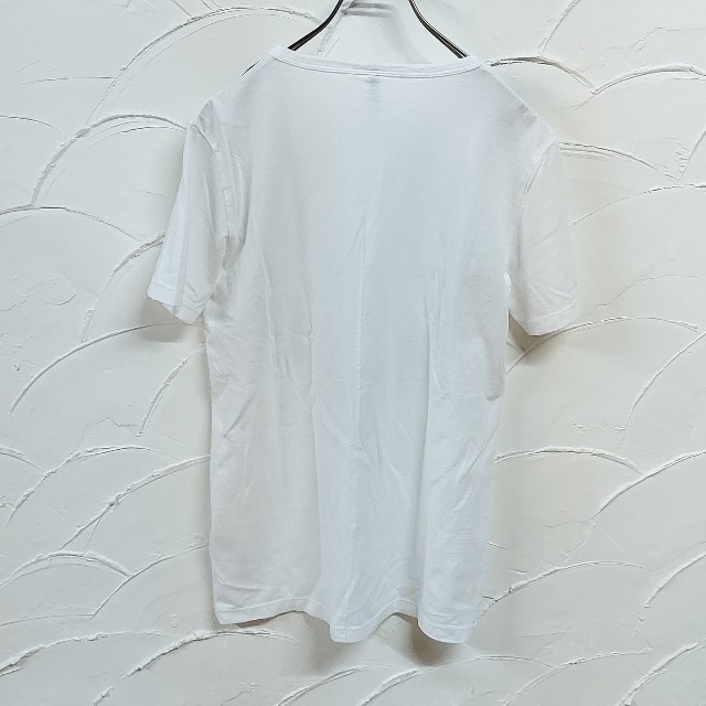 BLACKBARRETT by NEIL BARRETT(ブラックバレットバイニールバレット)のBLACKBARRETT/ブラックバレット 半袖 ストール風 プリント Tシャツ メンズのトップス(Tシャツ/カットソー(半袖/袖なし))の商品写真