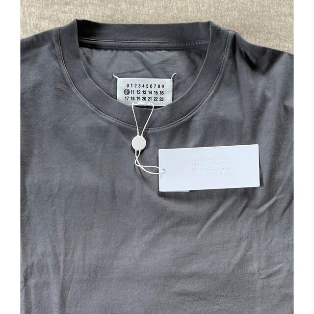 22SS新品XL メゾン マルジェラ レギュラー コットン Tシャツ グレー