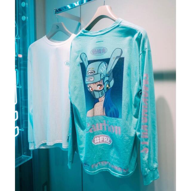FR2 月桃 Biker Girl Tシャツ 沖縄限定 《入手困難》青M 特价! 62.0