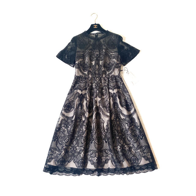 新品☆】グレースコンチネンタル チュール刺繍ワンピース 結婚式 新品☆】グレースコンチネンタル チュール刺繍ワンピース 結婚式