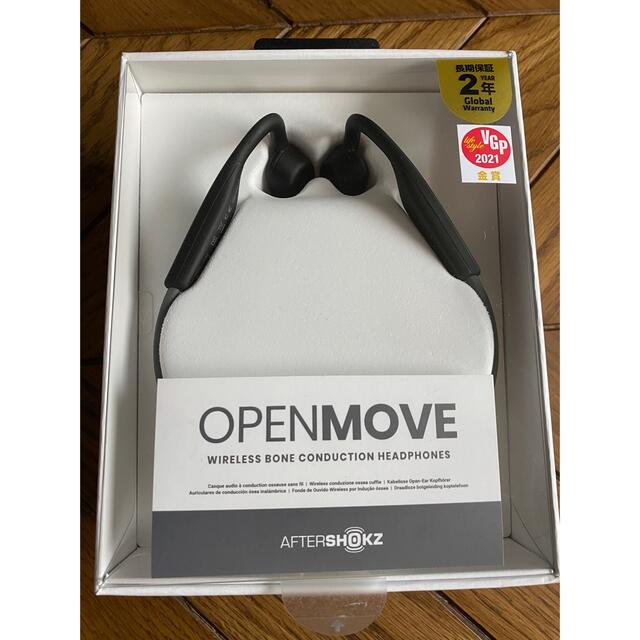 スマホ/家電/カメラ新品未開封　aftershokz OPENMOVE 骨伝導イヤホン