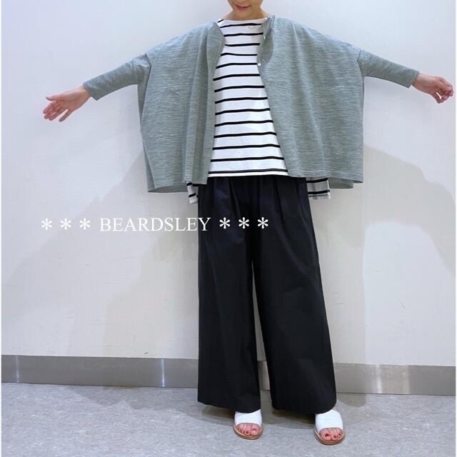 22000円 新品 BEARDSLEY ビアズリー ヒラヒラカーデ