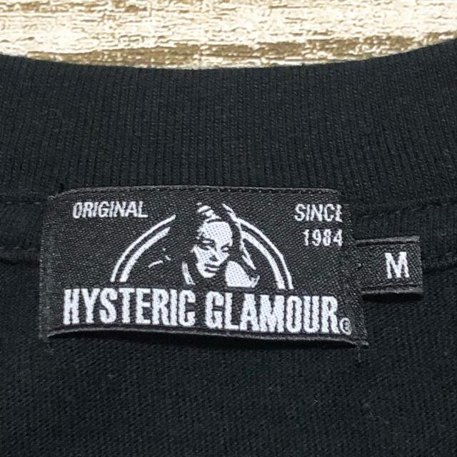 HYSTERIC GLAMOUR(ヒステリックグラマー)のhystericglamour ヒステリックグラマー Tシャツ ビックロゴ入り メンズのトップス(Tシャツ/カットソー(半袖/袖なし))の商品写真