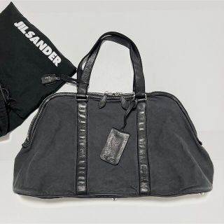 USED ジルサンダー JILSANDER ロゴ ボストン バッグ ダッフル - www