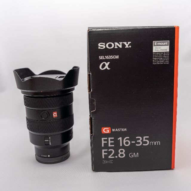 SONY(ソニー)のSONY FE 16-35mm F2.8 GM SEL1635GM 中古美品 スマホ/家電/カメラのカメラ(レンズ(ズーム))の商品写真