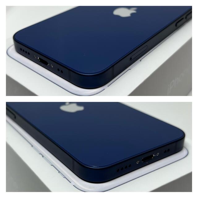 しません Apple iPhone 12 mini ブルー 256 GB SIMフリーの通販 by