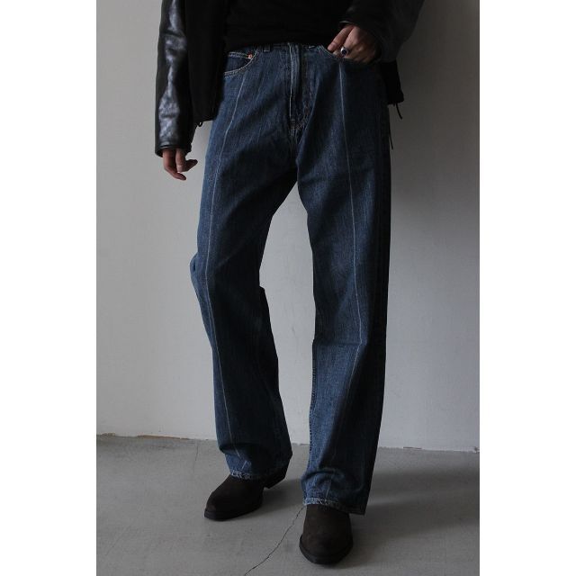 OUR LEGACY アワーレガシ― ストレートデニムパンツ ブルー OUR LEGACY アワーレガシ― ストレートデニムパンツ ブルー