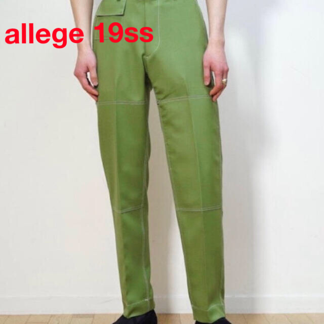 ALLEGE(アレッジ)のallege 19ss ダブルニーパンツ メンズのパンツ(スラックス)の商品写真