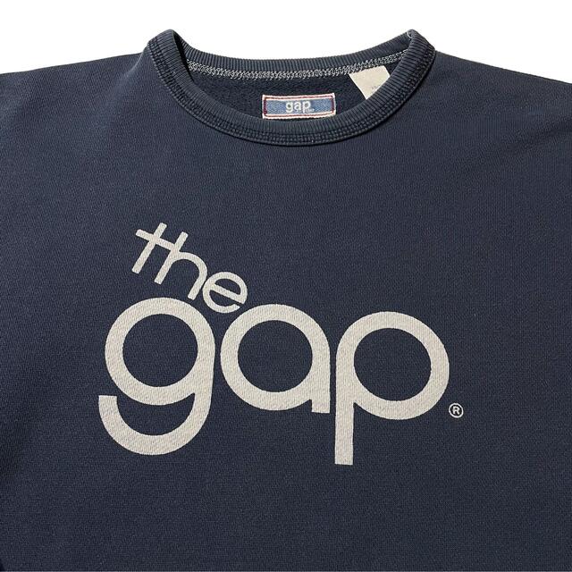 old gap スウェット 激レア小松菜奈着用 ネイビー the gap 小文字