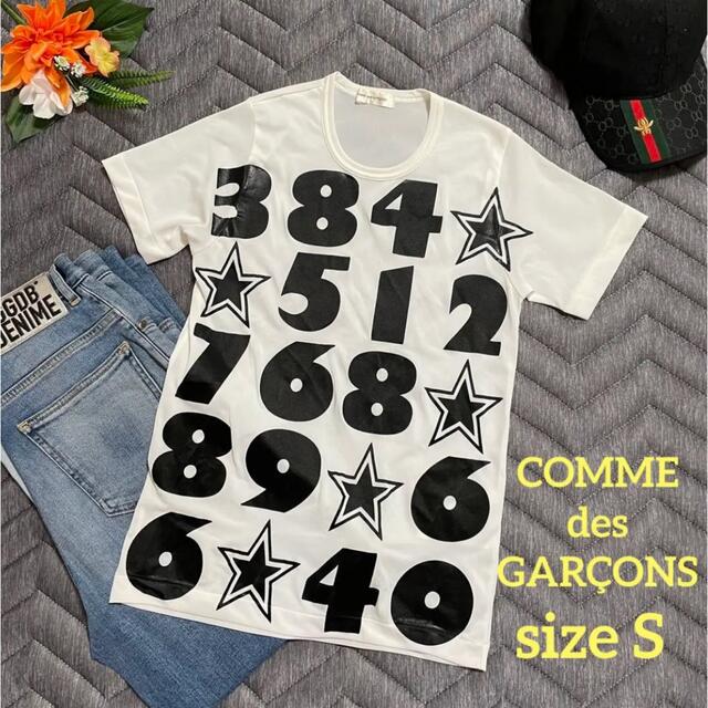 COMME des GARÇONS　ナイロンカットソー　ナンバー　星