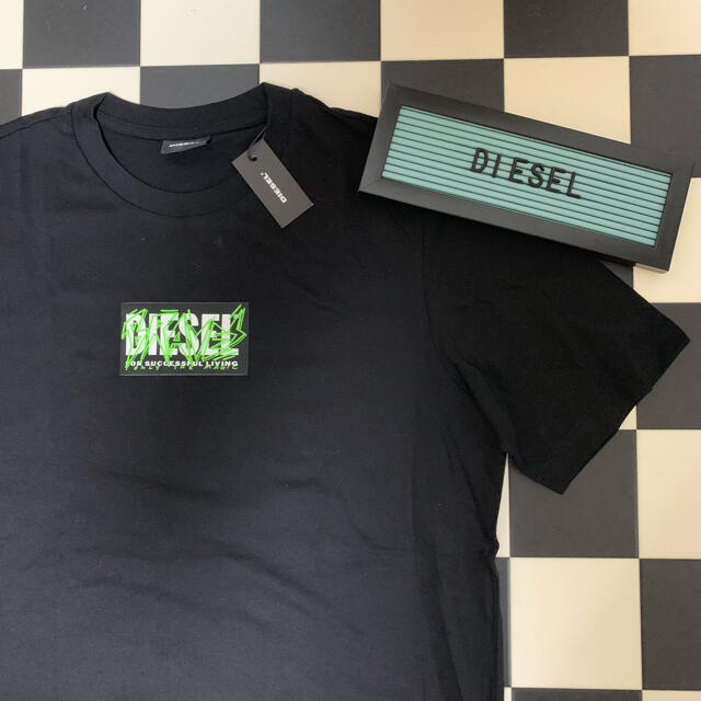 新品タグ付き DIESEL ロゴ Tシャツ メンズ Ｓ 1