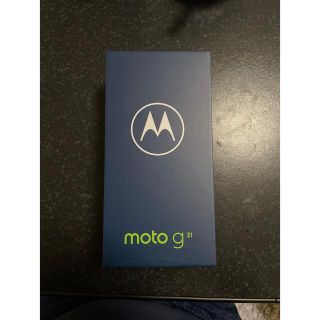 モトローラ(Motorola)のmotorola moto g31 ミネラルグレイ 本体 SIMフリー(スマートフォン本体)