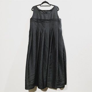 ブラックコムデギャルソン(BLACK COMME des GARCONS)のBLACK COMME des GARCONS 21SS ポリ縮 ワンピース(ロングワンピース/マキシワンピース)