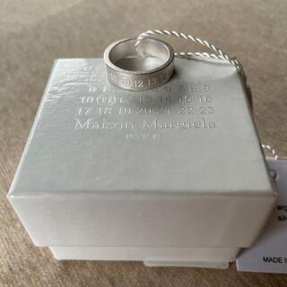 マルタンマルジェラ(Maison Martin Margiela)のM新品 メゾン マルジェラ メンズ ⑪ カレンダーロゴ リング シルバー 指輪(リング(指輪))