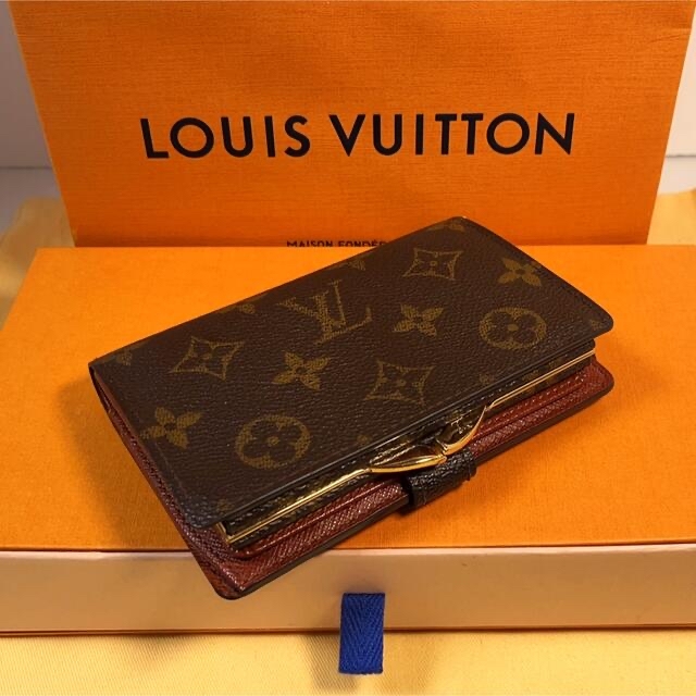 LOUIS VUITTON(ルイヴィトン)の✨正規品✨廃棄希少✨新品同様✨LOUIS VUITTON ヴィエノワがま口財布 レディースのファッション小物(財布)の商品写真