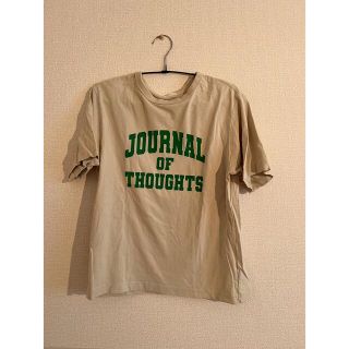 ジーユー(GU)のロゴTシャツ(Tシャツ(半袖/袖なし))