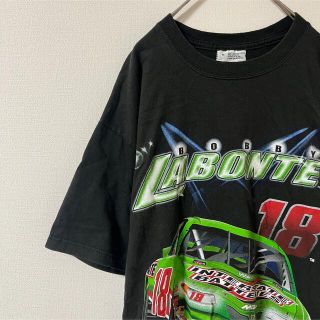 ハーレーダビッドソン(Harley Davidson)のChase 90s BOBBY LABONTE 18 スポーツカー 車 スケボ(Tシャツ/カットソー(半袖/袖なし))