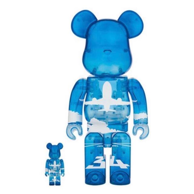 BE@RBRICK for ANA ANAブルースカイ 100% & 400%