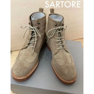 アパルトモンドゥーズィエムクラス(L'Appartement DEUXIEME CLASSE)のSARTORE サルトル　レースアップショートブーツ ウィングチップ(ブーツ)