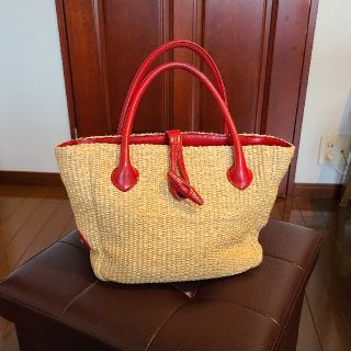 [お値下げしました]FURLA  キャンディかごバッグ フルラ　オレンジ