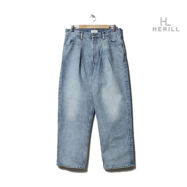 デニム/ジーンズHERILL Denim  Tuck bleach　4PK サイズ1