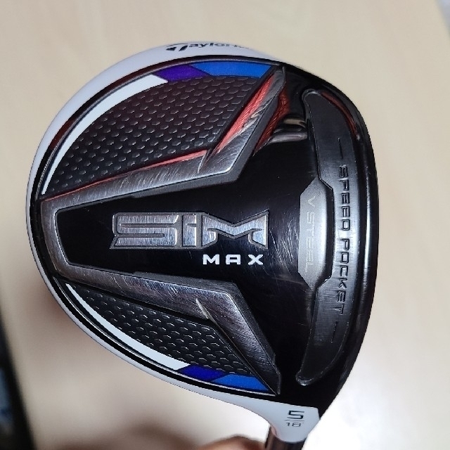 TaylorMade(テーラーメイド)のテーラーメイド　SIM MAX  5W Diamana ZF60 スポーツ/アウトドアのゴルフ(クラブ)の商品写真