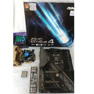 エイスース(ASUS)のマザーボード・ＣＰＵセット（intel第８世代）(PCパーツ)