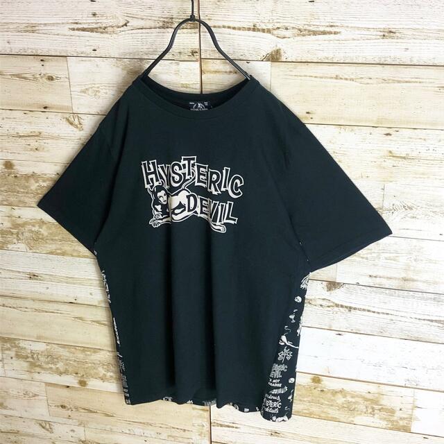 HYSTERIC GLAMOUR(ヒステリックグラマー)のhystericglamour ヒステリックグラマー Tシャツ ビックロゴ入り メンズのトップス(Tシャツ/カットソー(半袖/袖なし))の商品写真