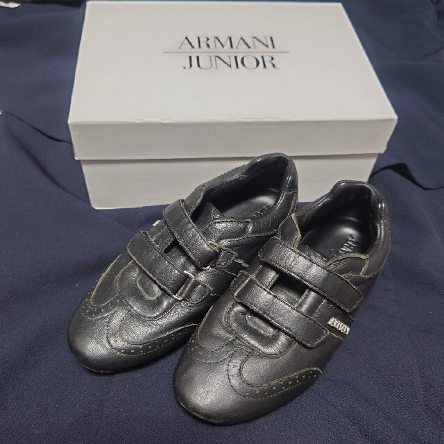 ARMANI Jr 新品ローファー20cm