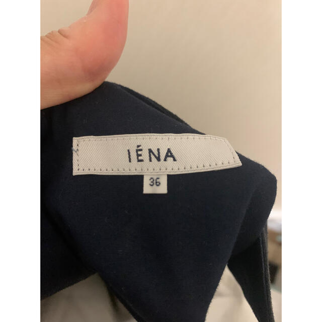 IENA(イエナ)のIENA ネイビー　vネック　サロペット レディースのパンツ(サロペット/オーバーオール)の商品写真