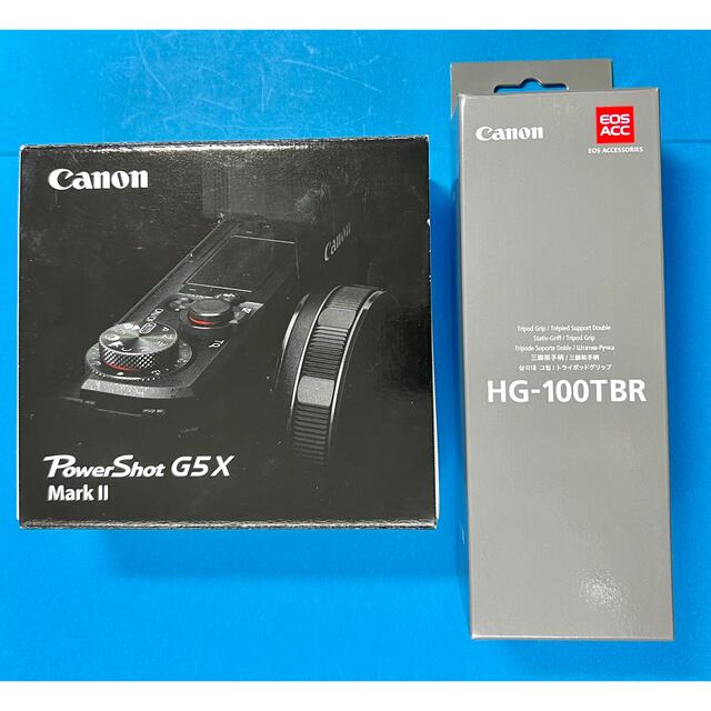 全日本送料無料 Canon - Canon PowerShot G5 X Mark ll+専用グリップ