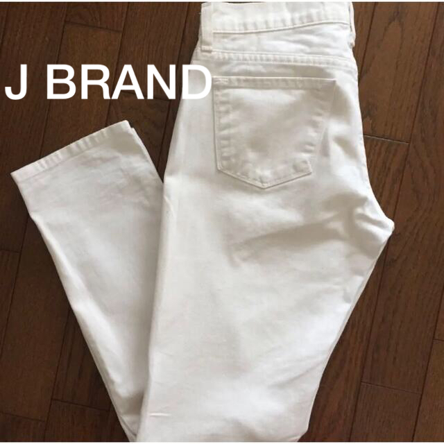 値下げ☆【J BRAND 】ホワイトデニム　白 | フリマアプリ ラクマ