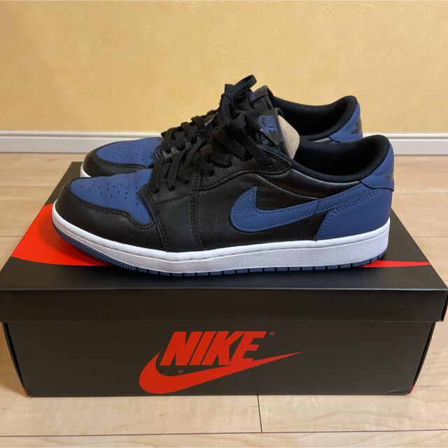 NIKE エアジョーダン1 low OG ミスティックネイビー 27.5cm 正規店