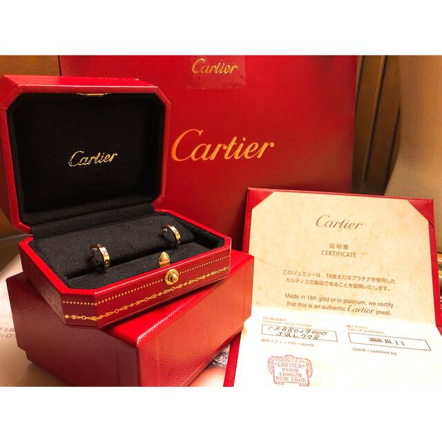 カルティエ Cartier ミニラブ ピアス LOVE イヤリング