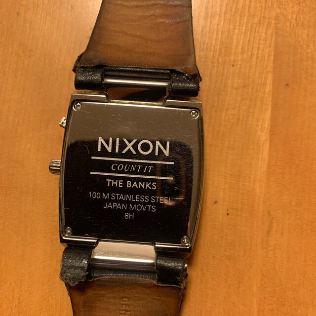 【廃盤？激レア】NIXON count it　ニクソン 腕時計　黒