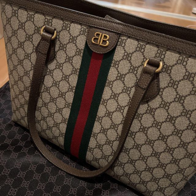 楽ギフ_包装】 Gucci - グッチ バレンシアガ トートバッグ ハッカー